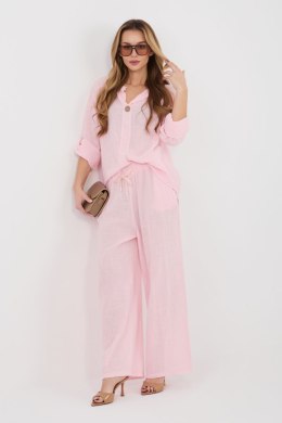 Spodnie Damskie Model IT-SP-2873.02 Light Pink - Italy Moda Italy Moda