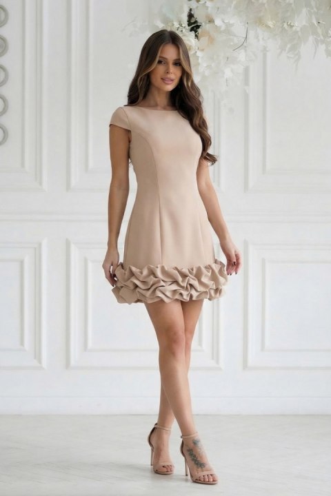 Sukienka Model 343-21 Beige - Bicotone Bicotone