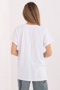 Tshirt Damski Model RV-TS-A1206.84 White/Yellow - Relevance Relevance