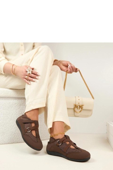 Baleriny Model Vesper 81226-7 Brown - Solea Solea