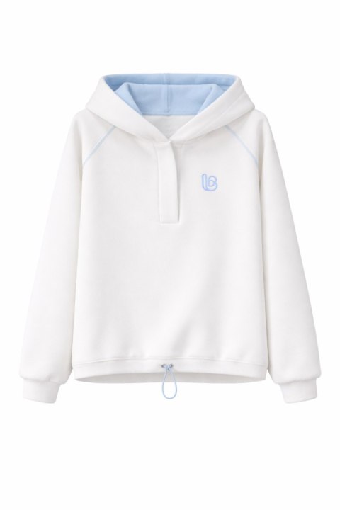 Bluza Damska Model Loom 498370107 Ecru/Błękit - LaBalancia LaBalancia