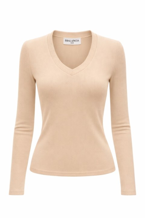 Bluzka Model Zuri 510510357 Beige - LaBalancia LaBalancia