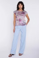 Bluzka z rękawem kimono B229 Wzór - Nife Nife
