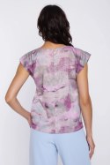 Bluzka z rękawem kimono B229 Wzór - Nife Nife