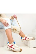Buty Sportowe Model Barefoot 81223-11 Beige/Blue/Red - Solea Solea