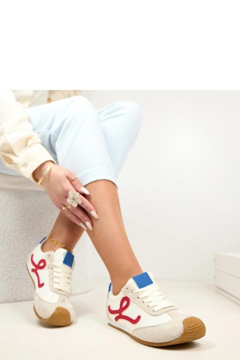 Buty Sportowe Model Barefoot 81223-11 Beige/Blue/Red - Solea Solea