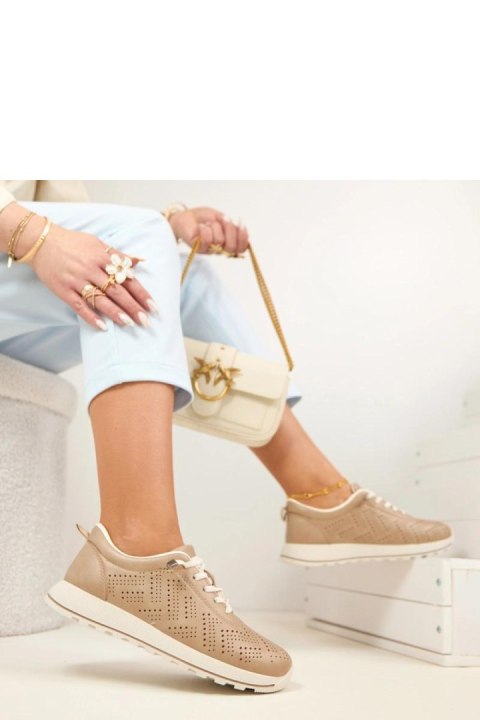 Buty Sportowe Model Slone 81213-4 Beige - Solea Solea