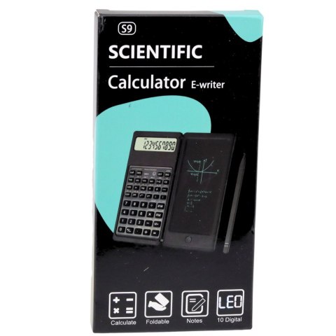 Kalkulator Naukowy Biurowy Z Tablicą LCD Tablet Graficzny Rysik 10 Cyfr LEAN