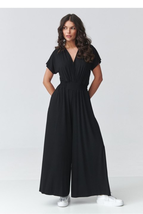 Kombinezon Model M924 Black - Makadamia Makadamia