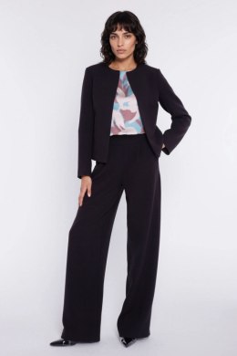 Krótki żakiet chanel Z100 Black - Nife Nife