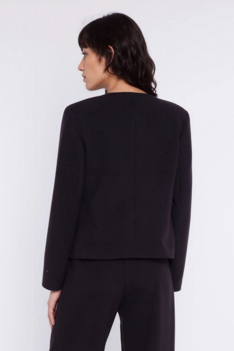 Krótki żakiet chanel Z100 Black - Nife Nife