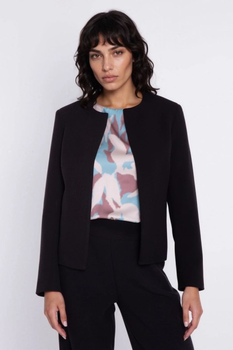 Krótki żakiet chanel Z100 Black - Nife Nife