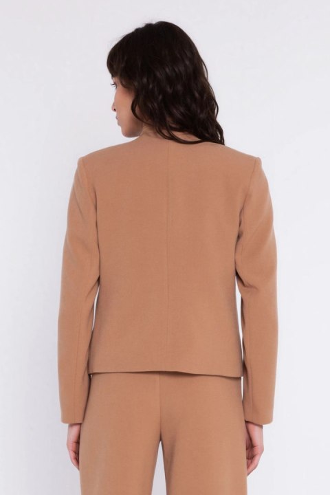 Krótki żakiet chanel Z100 Carmel - Nife Nife