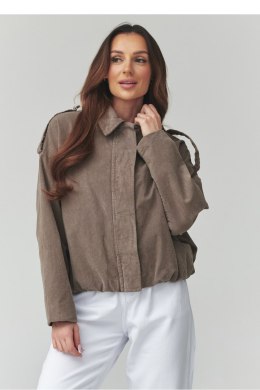 Kurtka Damska Modela C48 Mocca - Makadamia Makadamia