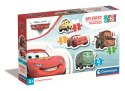 Moje Pierwsze Puzzle 3-6-9-12 DISNEY PIXAR AUTA Clementoni 20804 Clementoni