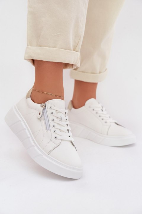 Półbuty Model Althea 26PB18-20 White - Step in style Step in style