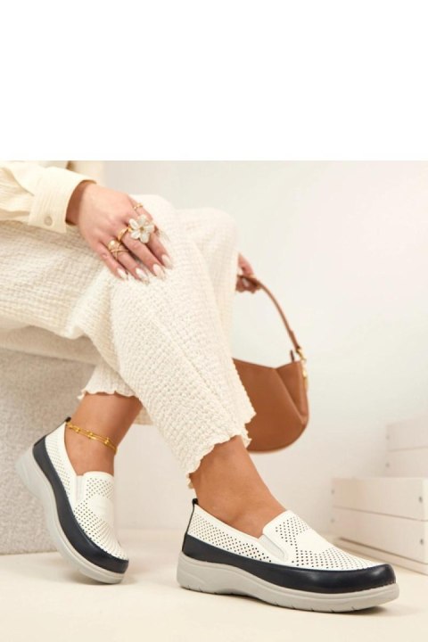 Półbuty Model Aurelle W92 White/Navy - Solea Solea