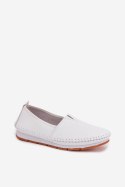 Półbuty Model S.Barski LR61-7051 White - Step in style Step in style