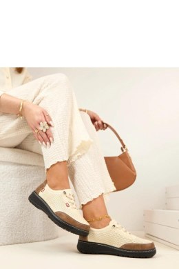 Półbuty Model Solenne 6057-2 Beige - Solea Solea