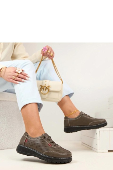 Półbuty Model Solenne 6057-6 Grey - Solea Solea