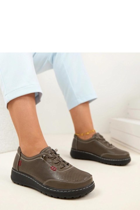 Półbuty Model Solenne 6057-6 Grey - Solea Solea