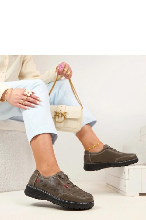 Półbuty Model Solenne 6057-6 Grey - Solea Solea