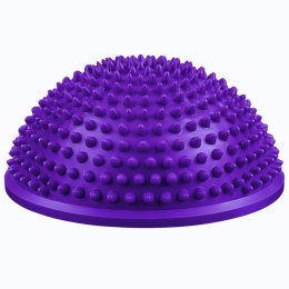 Półkula Sensoryczna Do Masażu Ćwiczeń Równowagi Fioletowa 16 cm LEAN