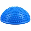 Półkula Sensoryczna Do Masażu Ćwiczeń Równowagi Niebieska 16 cm LEAN