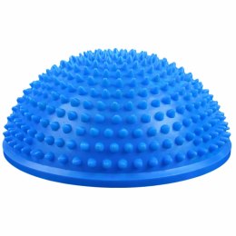 Półkula Sensoryczna Do Masażu Ćwiczeń Równowagi Niebieska 16 cm LEAN