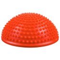 Półkula Sensoryczna Do Masażu Ćwiczeń Równowagi Pomarańczowa 16 cm LEAN