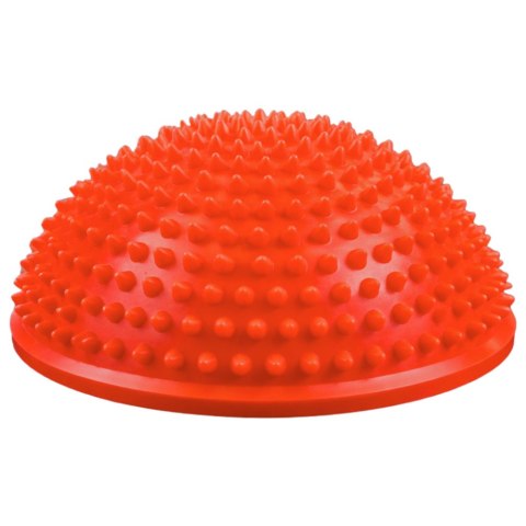 Półkula Sensoryczna Do Masażu Ćwiczeń Równowagi Pomarańczowa 16 cm LEAN
