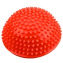 Półkula Sensoryczna Do Masażu Ćwiczeń Równowagi Pomarańczowa 16 cm LEAN