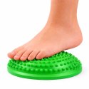 Półkula Sensoryczna Do Masażu Ćwiczeń Równowagi Zielona 16 cm LEAN