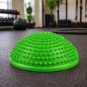 Półkula Sensoryczna Do Masażu Ćwiczeń Równowagi Zielona 16 cm LEAN