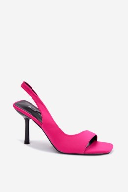 Sandały Model Calvoria 9701 Fuksja - Step in style Step in style