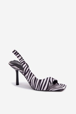 Sandały Model Calvoria 9701 Zebra - Step in style Step in style