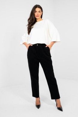 Spodnie Damskie Model MI-SP-2689.47 Black - Italy Moda Italy Moda