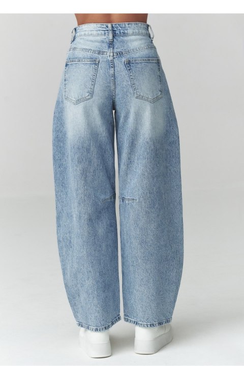 Spodnie Jeansy Damskie Model C50 Denim - Makadamia Makadamia