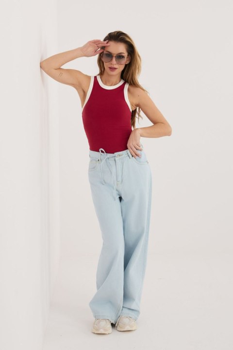 Spodnie Jeansy Damskie Model D80033BB62629L221 Light Blue - Sublevel Sublevel