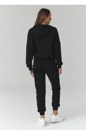 Spodnie Komplet Model A14 Black - Makadamia Makadamia