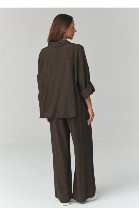 Spodnie Komplet Model C49 Chocolate - Makadamia Makadamia