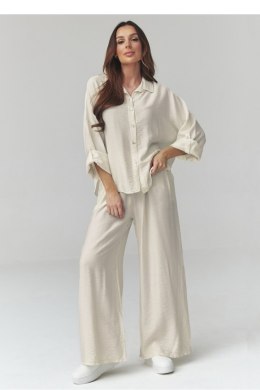 Spodnie Komplet Model C49 Ecru - Makadamia Makadamia