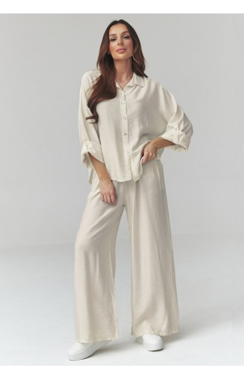 Spodnie Komplet Model C49 Ecru - Makadamia Makadamia