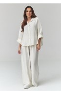 Spodnie Komplet Model C49 Ecru - Makadamia Makadamia