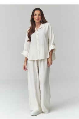 Spodnie Komplet Model C49 Ecru - Makadamia Makadamia