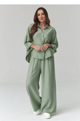 Spodnie Komplet Model C49 Oliwka - Makadamia Makadamia