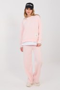 Spodnie Komplet Model IT-KMPL-22230.18 Light Pink - Rue Paris Rue Paris