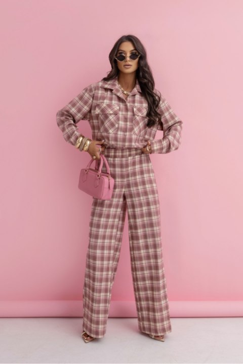 Spodnie Komplet Model Queens 510518705 Pink/Fango - LaBalancia LaBalancia