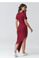 Sukienka Model M923 Bordo - Makadamia Makadamia