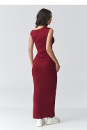 Sukienka Model M928 Bordo - Makadamia Makadamia
